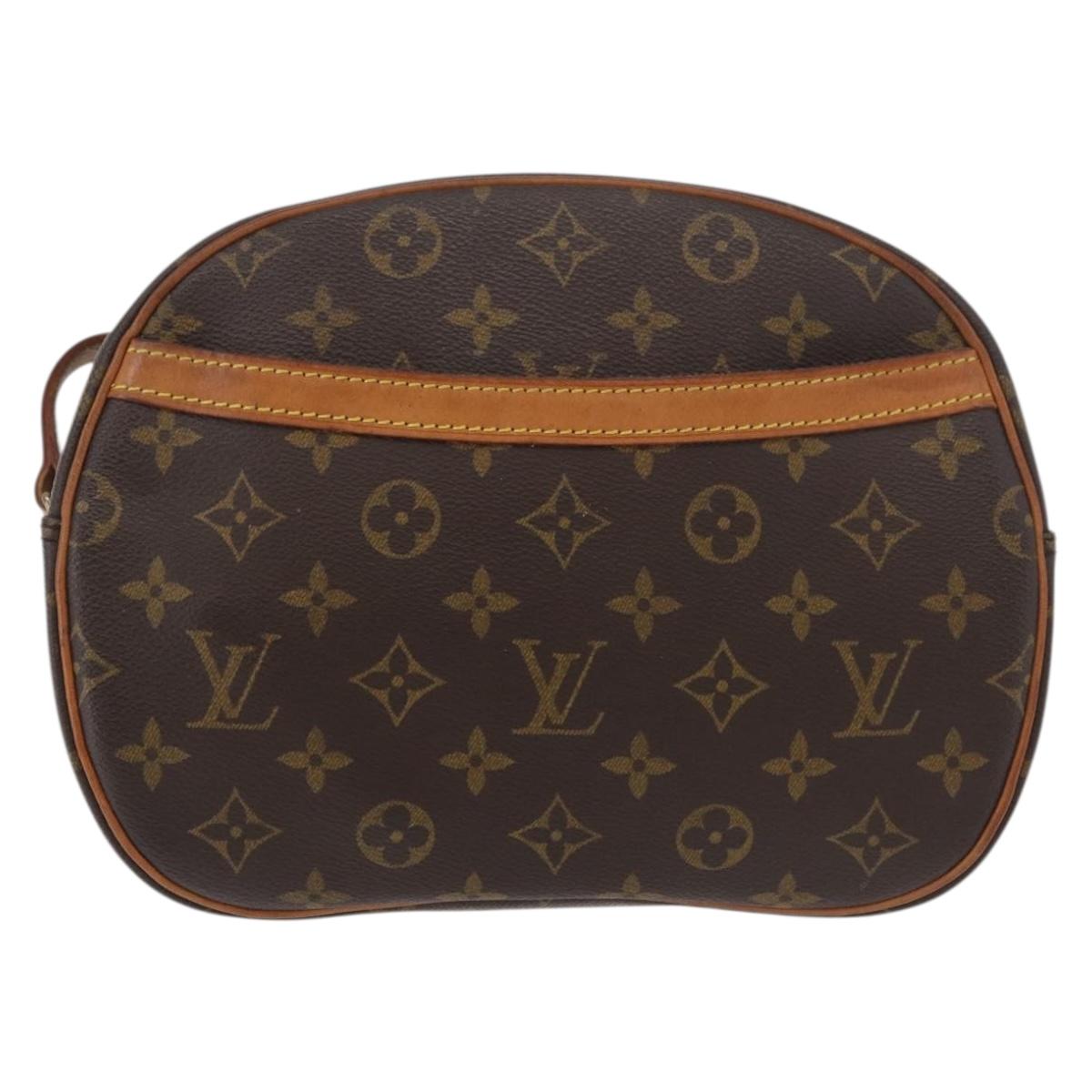 LOUIS VUITTON Monogram Blois Shoulder Bag M51221 LV Auth 176190