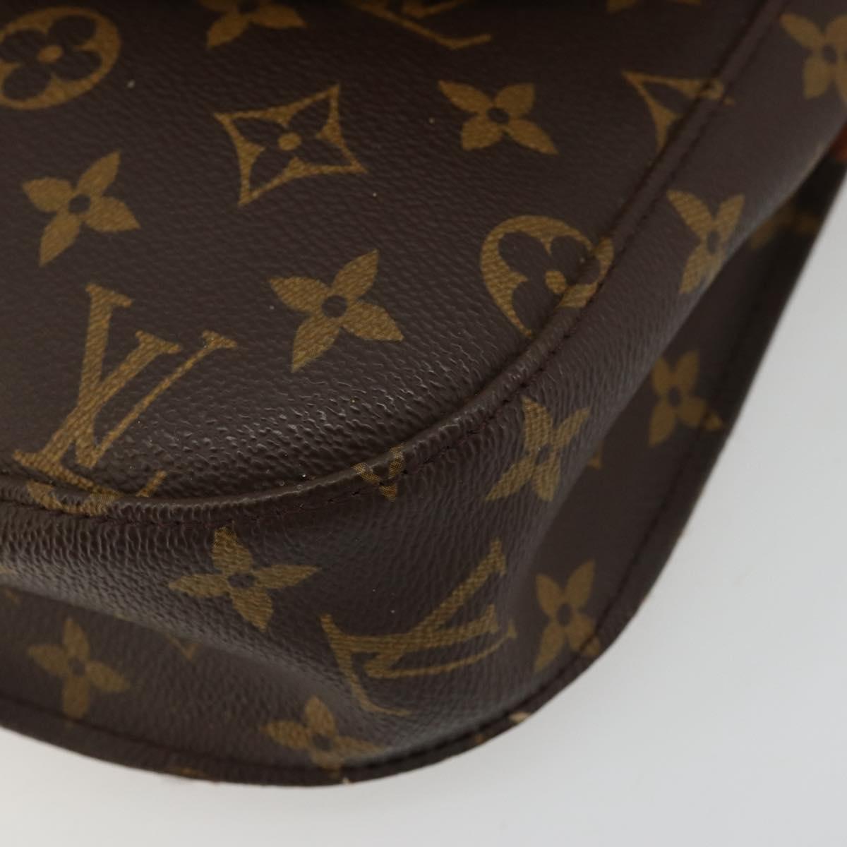 LOUIS VUITTON Monogram Saint Cloud GM Shoulder Bag M51242 LV Auth 176204