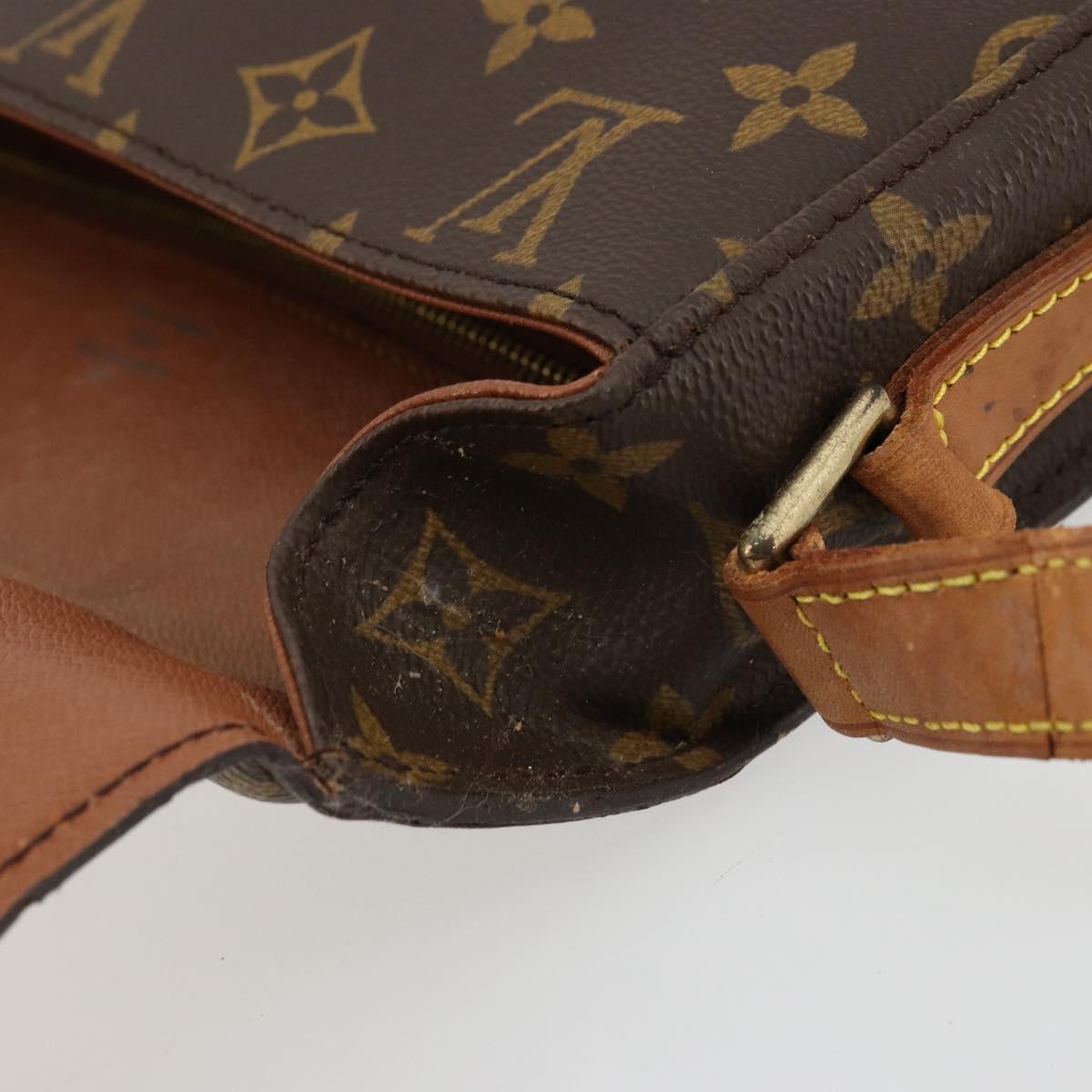 LOUIS VUITTON Monogram Saint Cloud GM Shoulder Bag M51242 LV Auth 176204