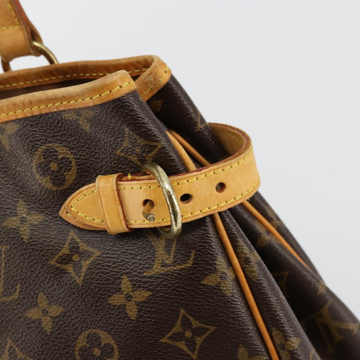 LOUIS VUITTON Monogram Batignolles Horizontal Tote Bag M51154 LV Auth 176244