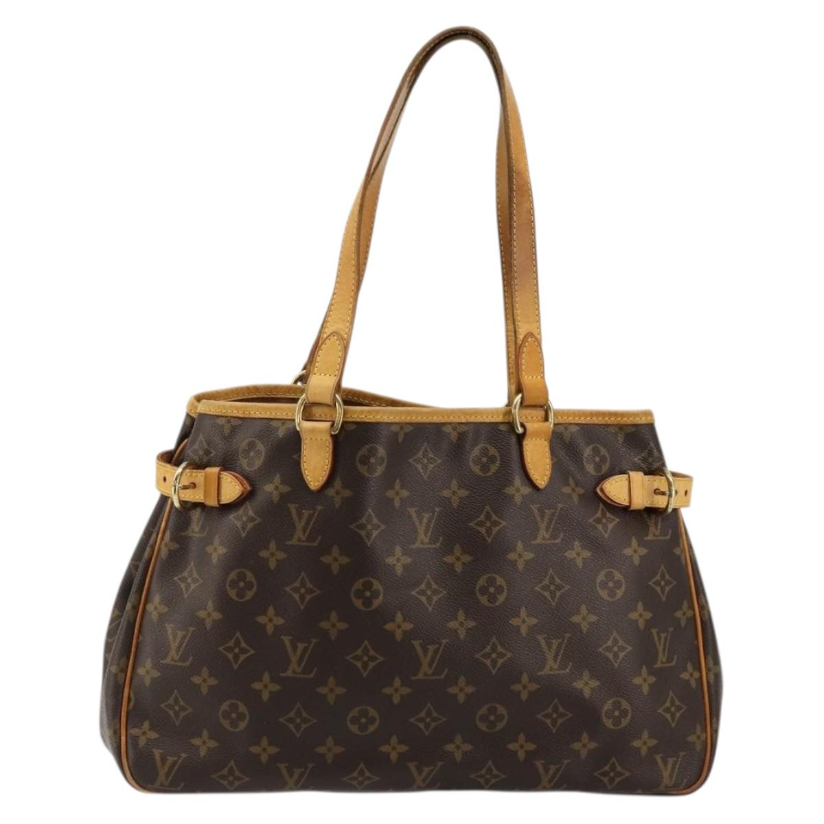 LOUIS VUITTON Monogram Batignolles Horizontal Tote Bag M51154 LV Auth 176244