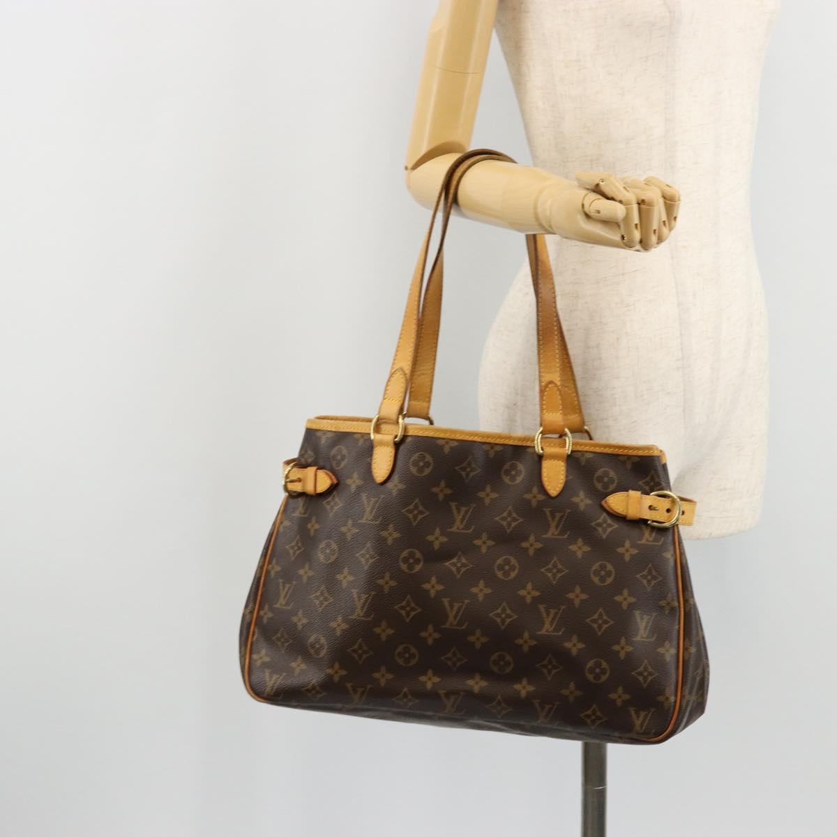 LOUIS VUITTON Monogram Batignolles Horizontal Tote Bag M51154 LV Auth 176244