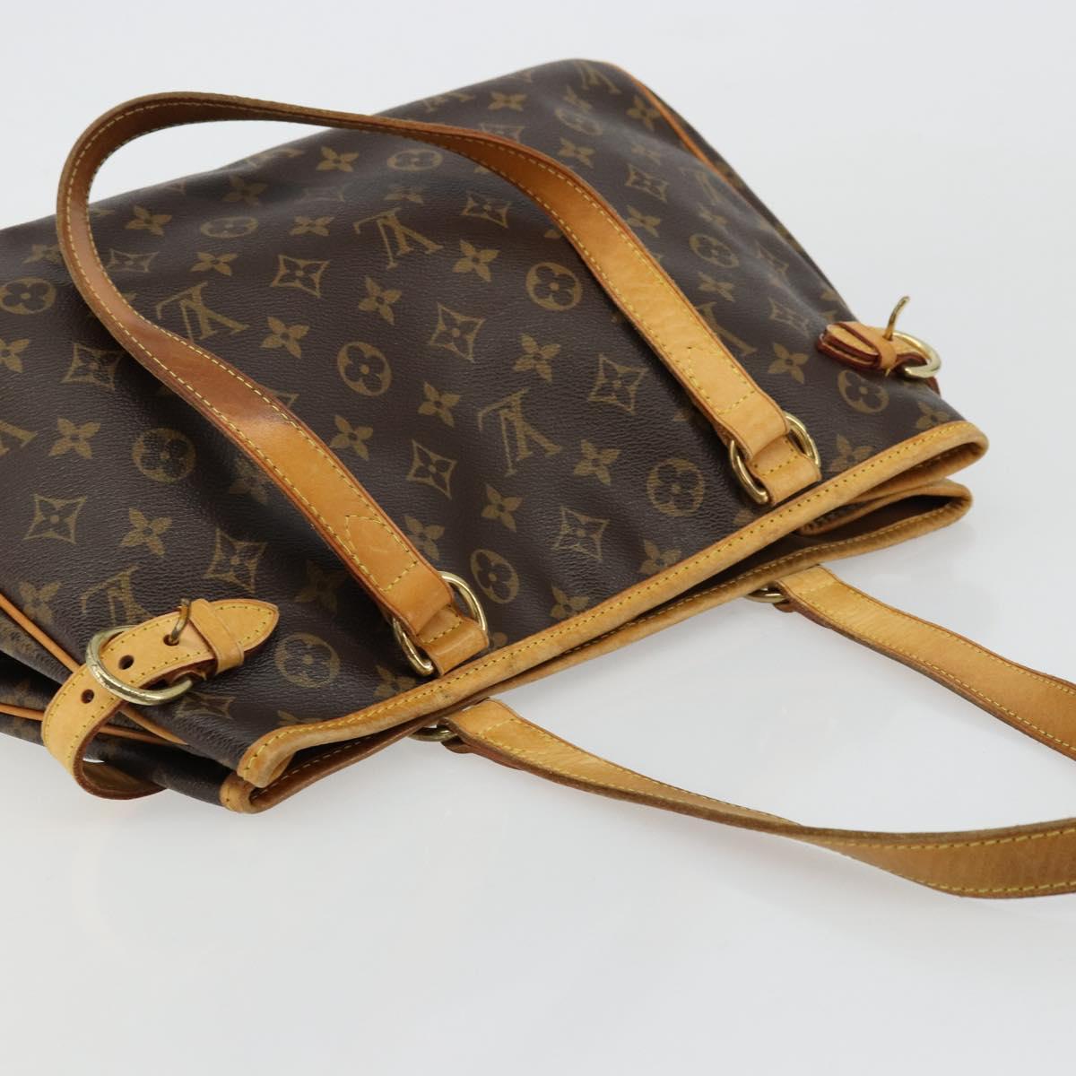 LOUIS VUITTON Monogram Batignolles Horizontal Tote Bag M51154 LV Auth 176244