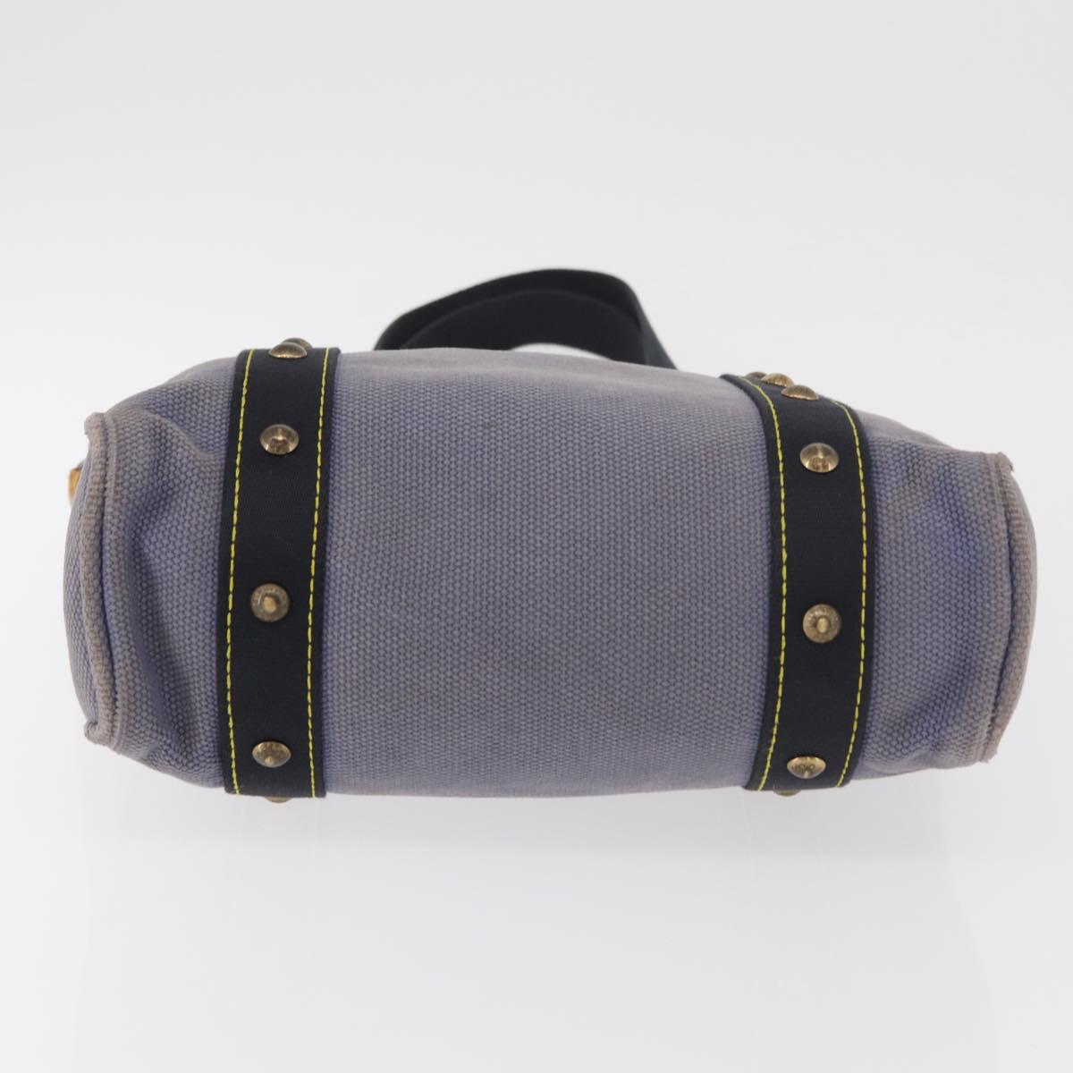 LOUIS VUITTON Antigua Cabas MM Tote Bag Blue M40087 LV Auth 176246