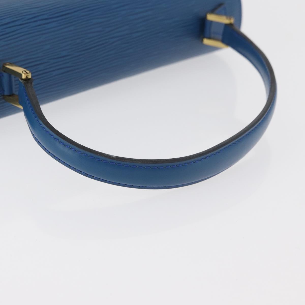 LOUIS VUITTON Epi Concorde Hand Bag Blue M52135 LV Auth 176249