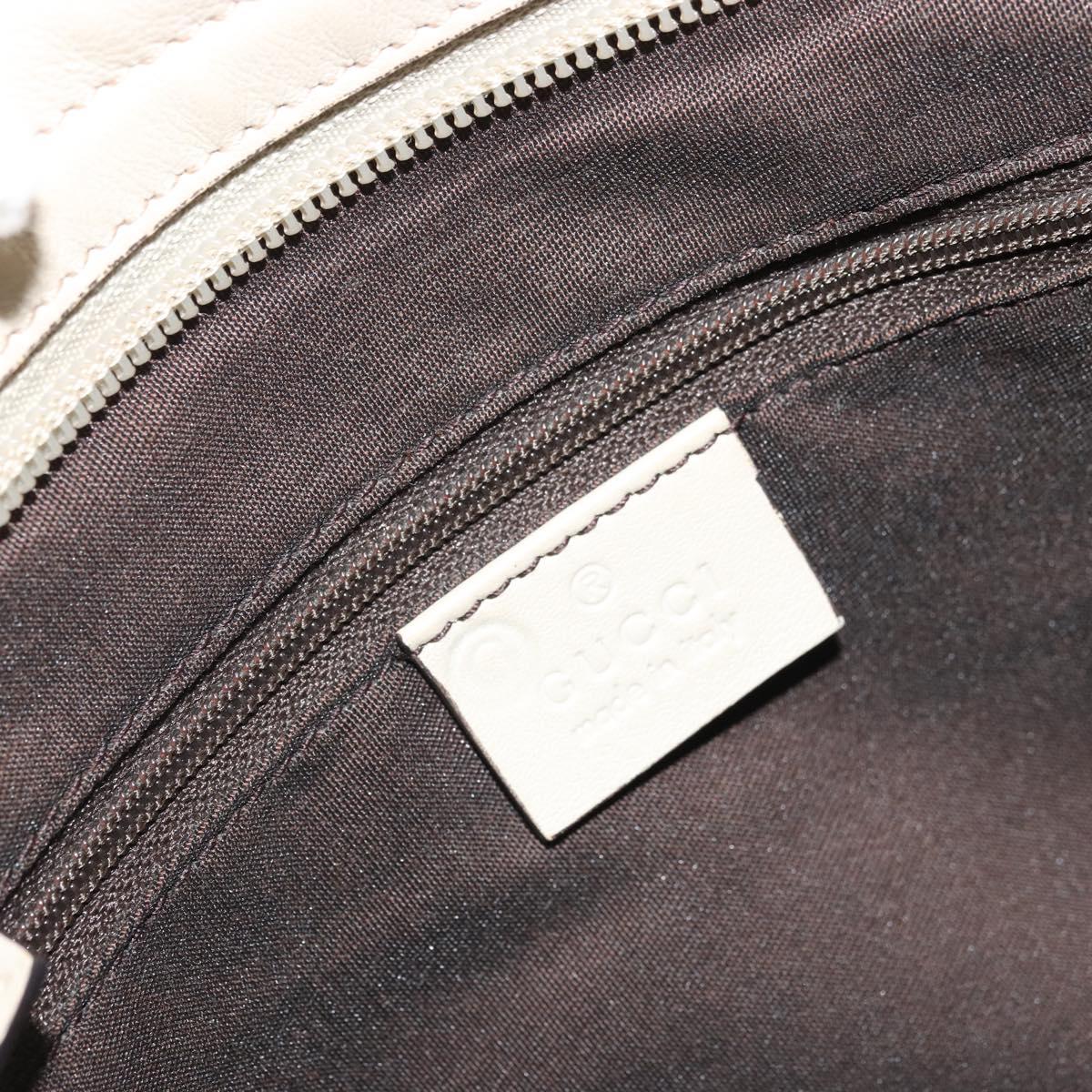 GUCCI GG Canvas Shoulder Bag Beige Gold 388924 Auth 176257