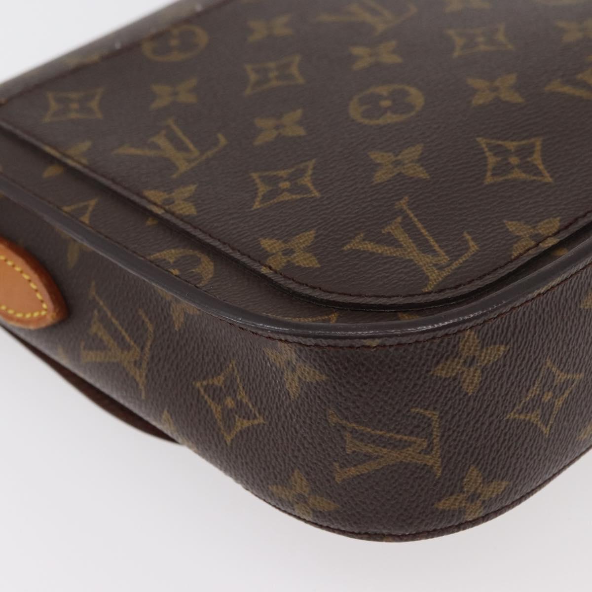 LOUIS VUITTON Monogram Saint Cloud GM Shoulder Bag M51242 LV Auth 176282