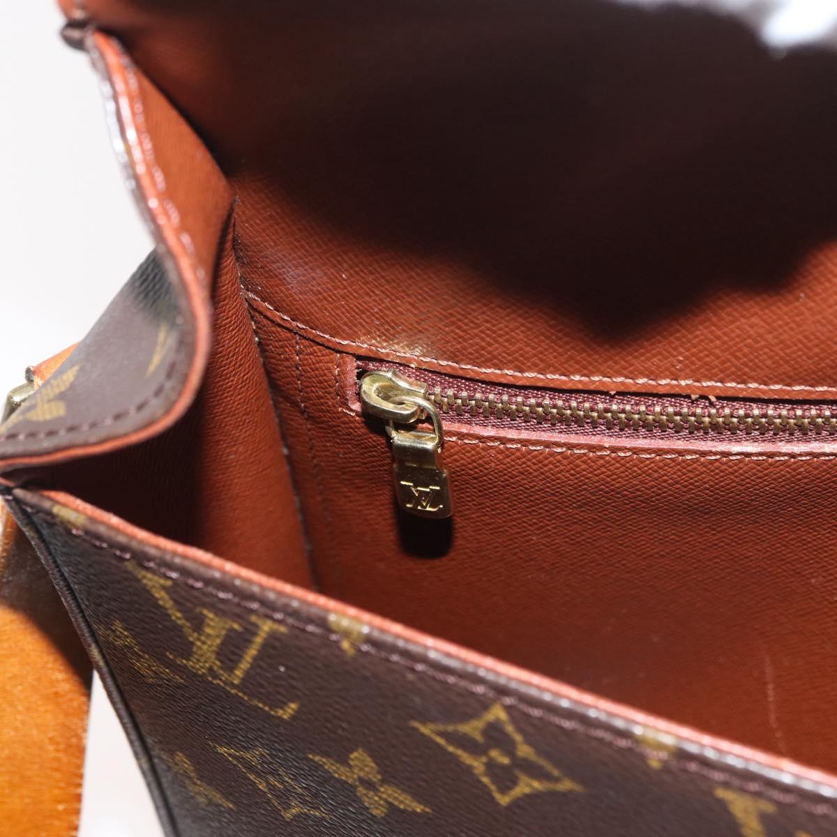LOUIS VUITTON Monogram Saint Cloud GM Shoulder Bag M51242 LV Auth 176282