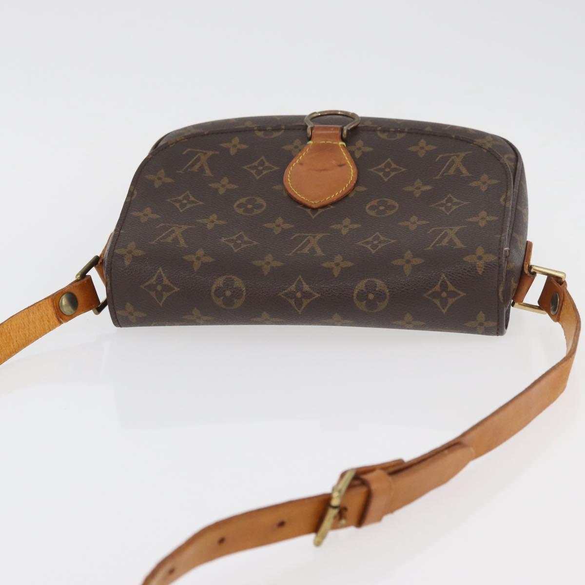 LOUIS VUITTON Monogram Saint Cloud GM Shoulder Bag M51242 LV Auth 176282