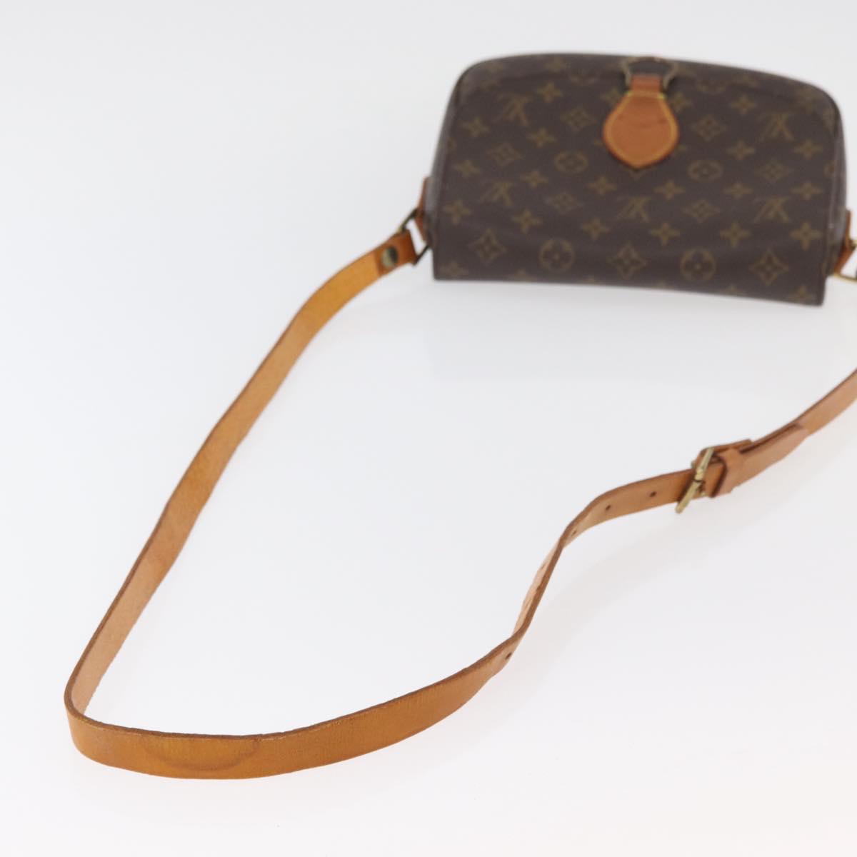 LOUIS VUITTON Monogram Saint Cloud GM Shoulder Bag M51242 LV Auth 176282