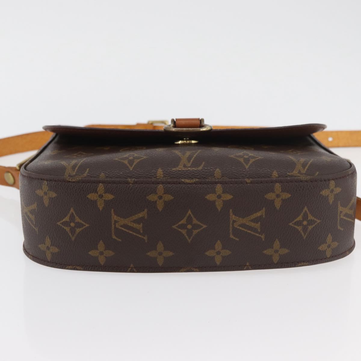 LOUIS VUITTON Monogram Saint Cloud GM Shoulder Bag M51242 LV Auth 176282
