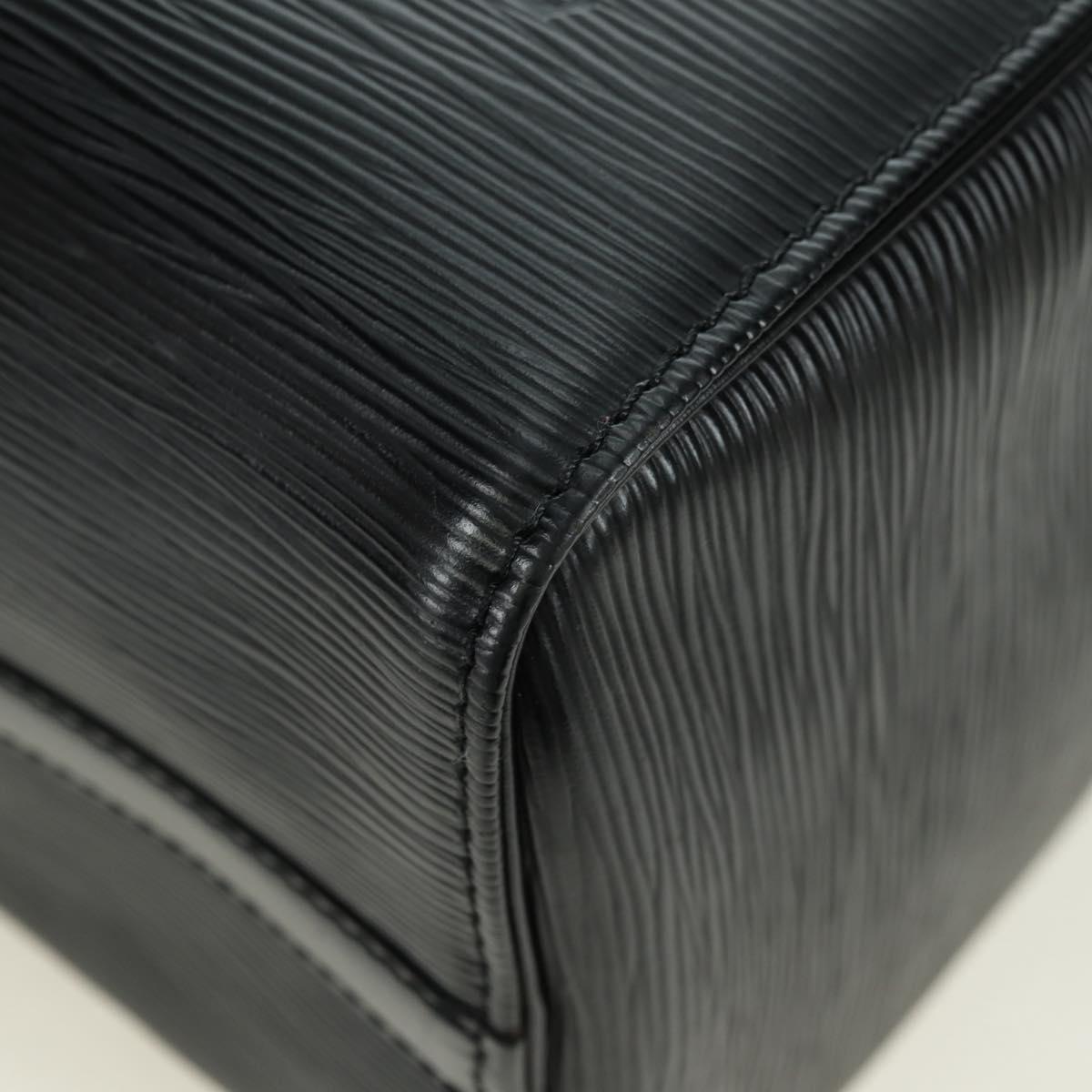 LOUIS VUITTON Epi Speedy 30 Hand Bag Noir Black M43002 LV Auth 176283SAV