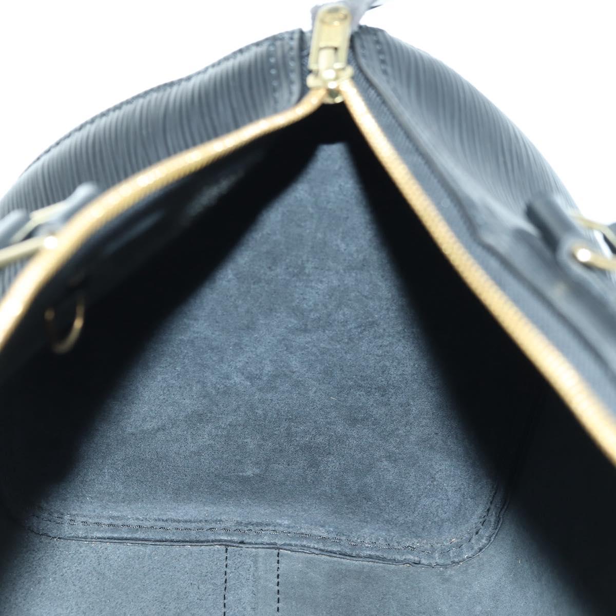 LOUIS VUITTON Epi Speedy 30 Hand Bag Noir Black M43002 LV Auth 176283SAV