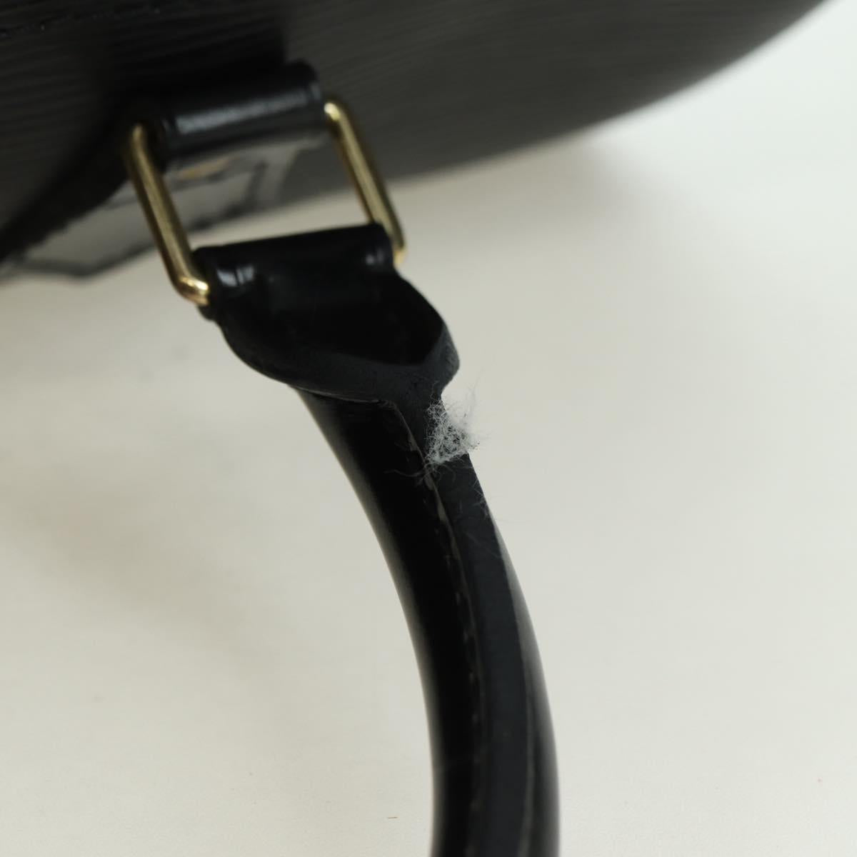 LOUIS VUITTON Epi Speedy 30 Hand Bag Noir Black M43002 LV Auth 176283SAV