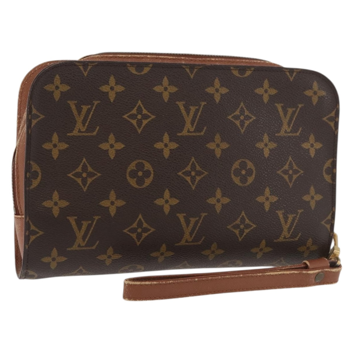 LOUIS VUITTON Monogram Orsay Clutch Bag M51790 LV Auth 176290
