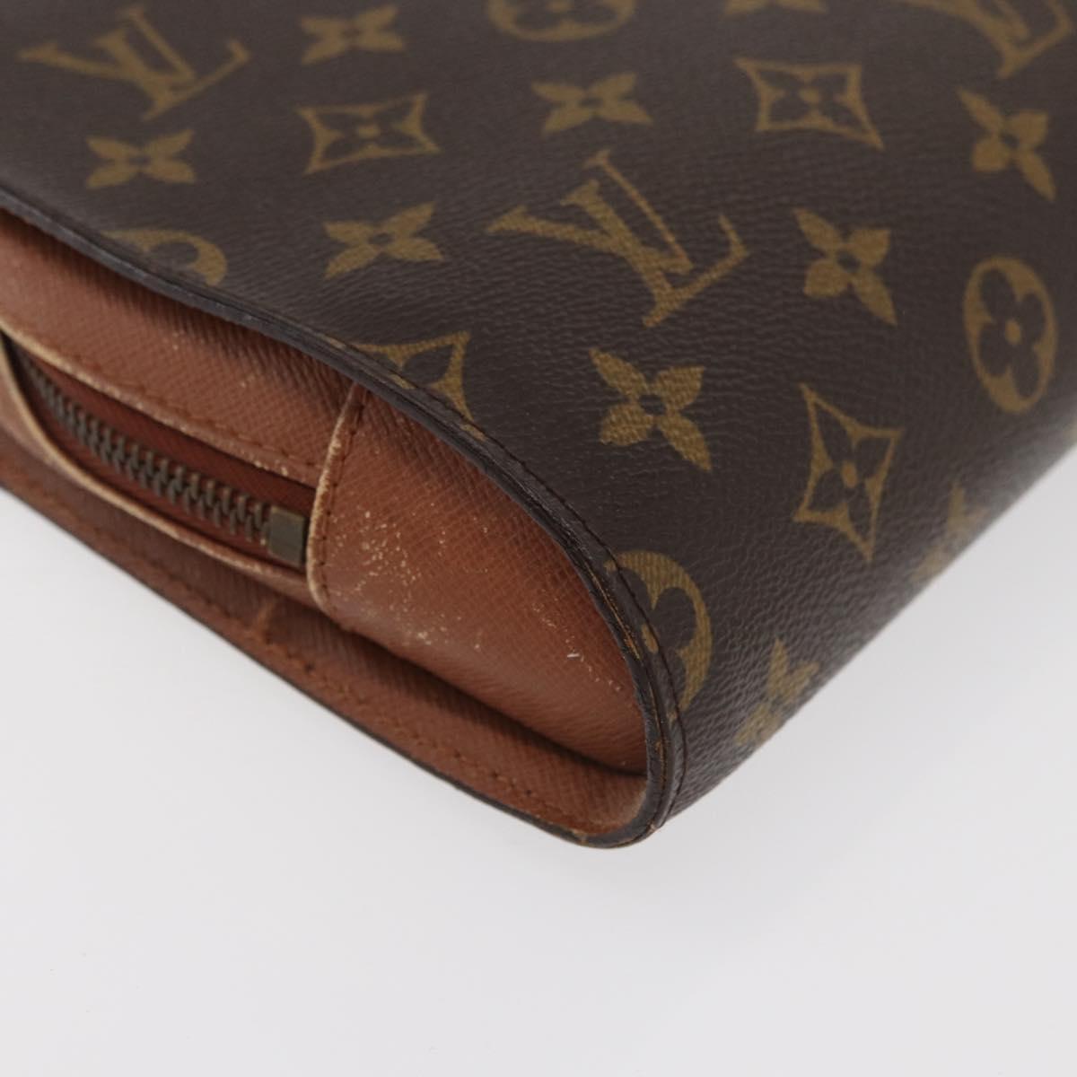 LOUIS VUITTON Monogram Orsay Clutch Bag M51790 LV Auth 176290