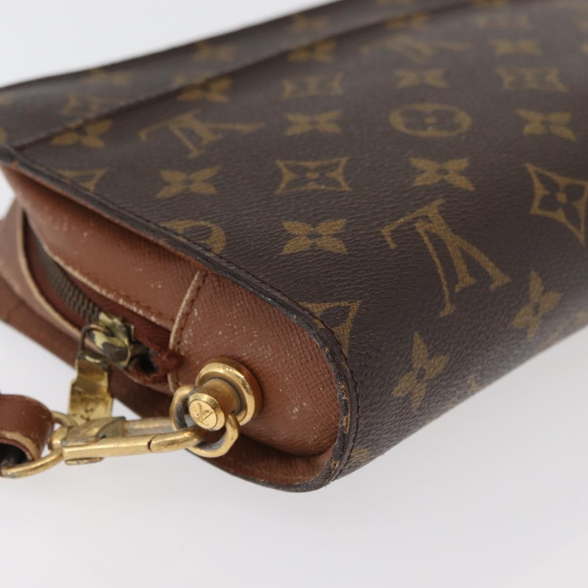 LOUIS VUITTON Monogram Orsay Clutch Bag M51790 LV Auth 176290