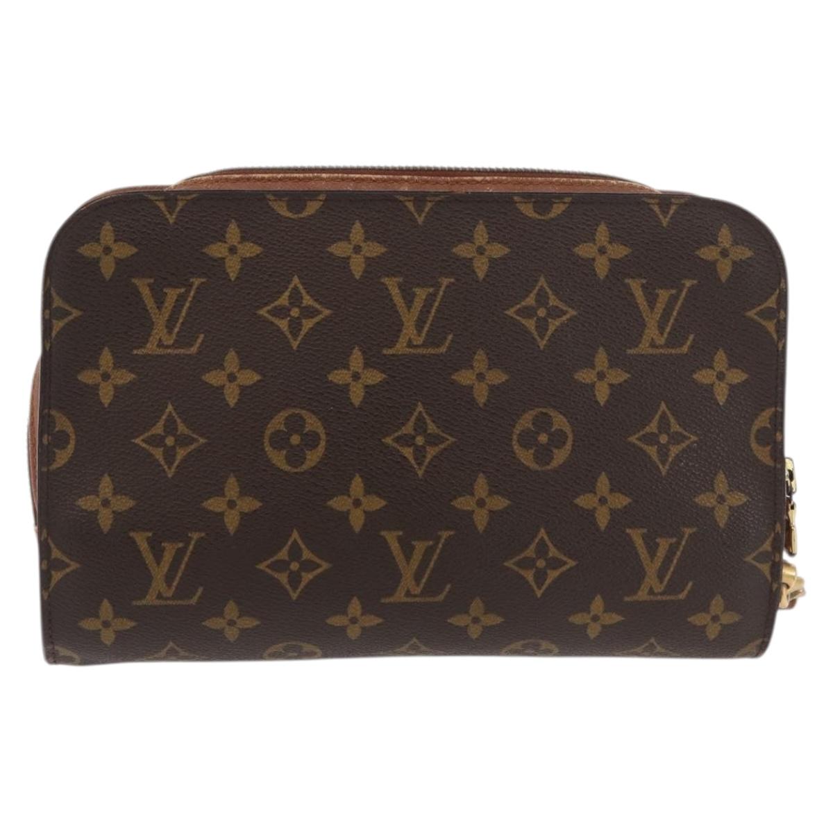 LOUIS VUITTON Monogram Orsay Clutch Bag M51790 LV Auth 176290