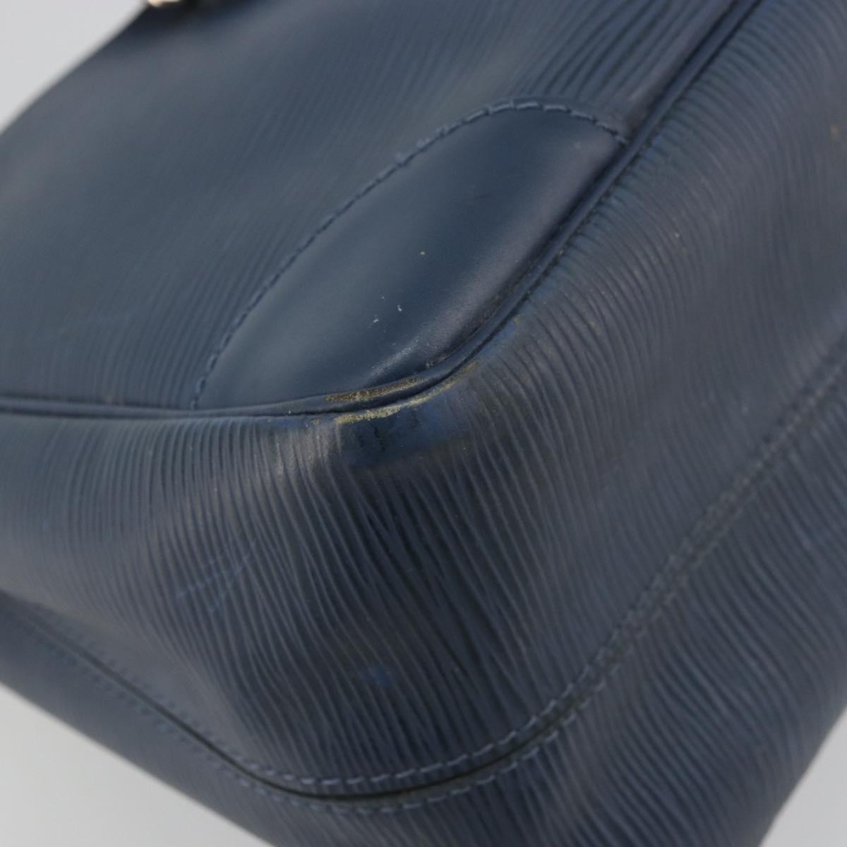 LOUIS VUITTON Epi Segur MM Hand Bag Myrtille M5886G LV Auth 176309