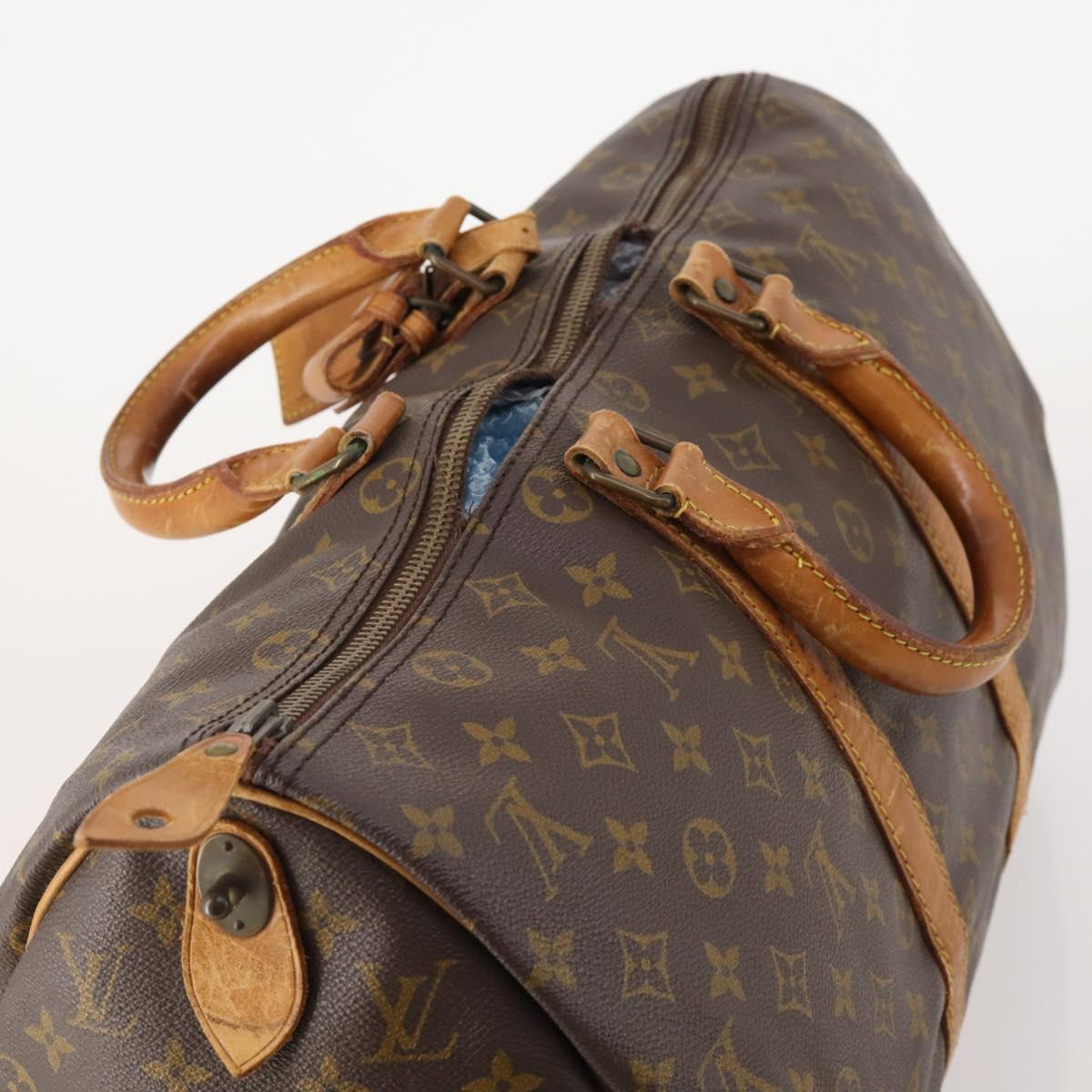 LOUIS VUITTON Monogram Keepall 45 Boston Bag M41428 LV Auth 176311