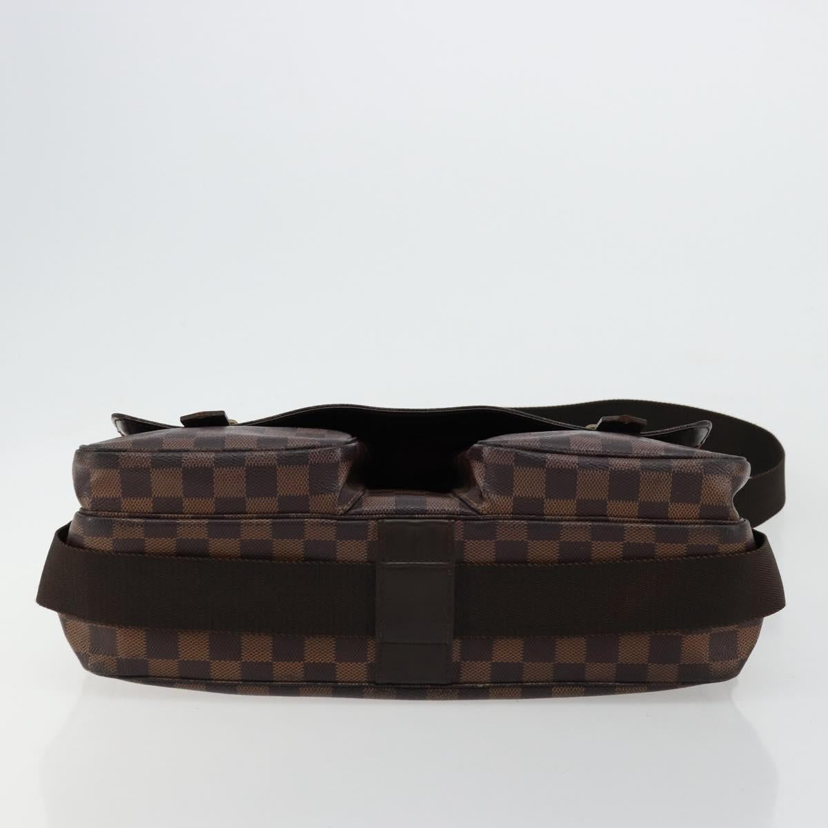 LOUIS VUITTON Damier Ebene Broadway Shoulder Bag N42270 LV Auth 176312