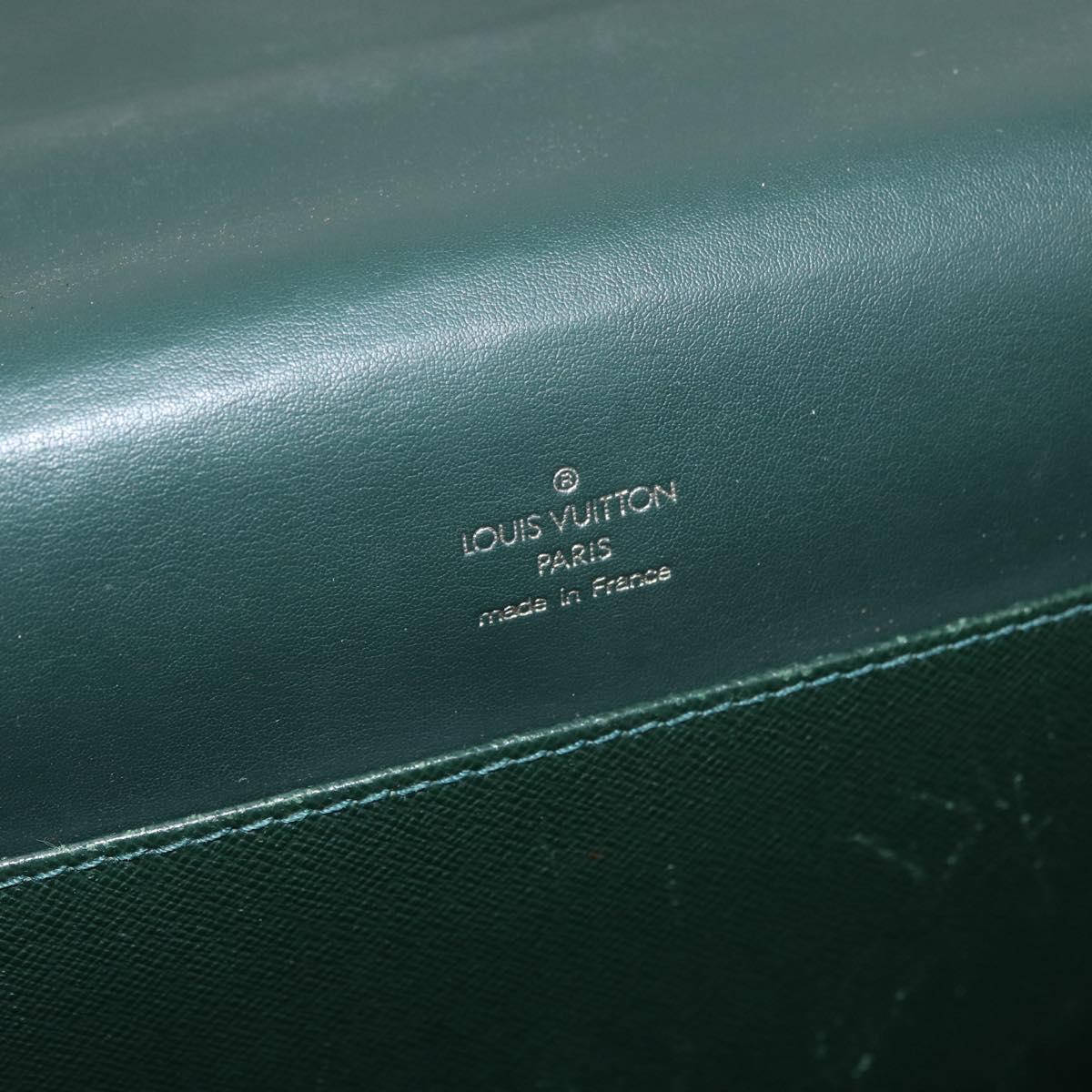 LOUIS VUITTON Taiga Serviette Kazan Business Bag Epicea M30804 LV Auth 176318