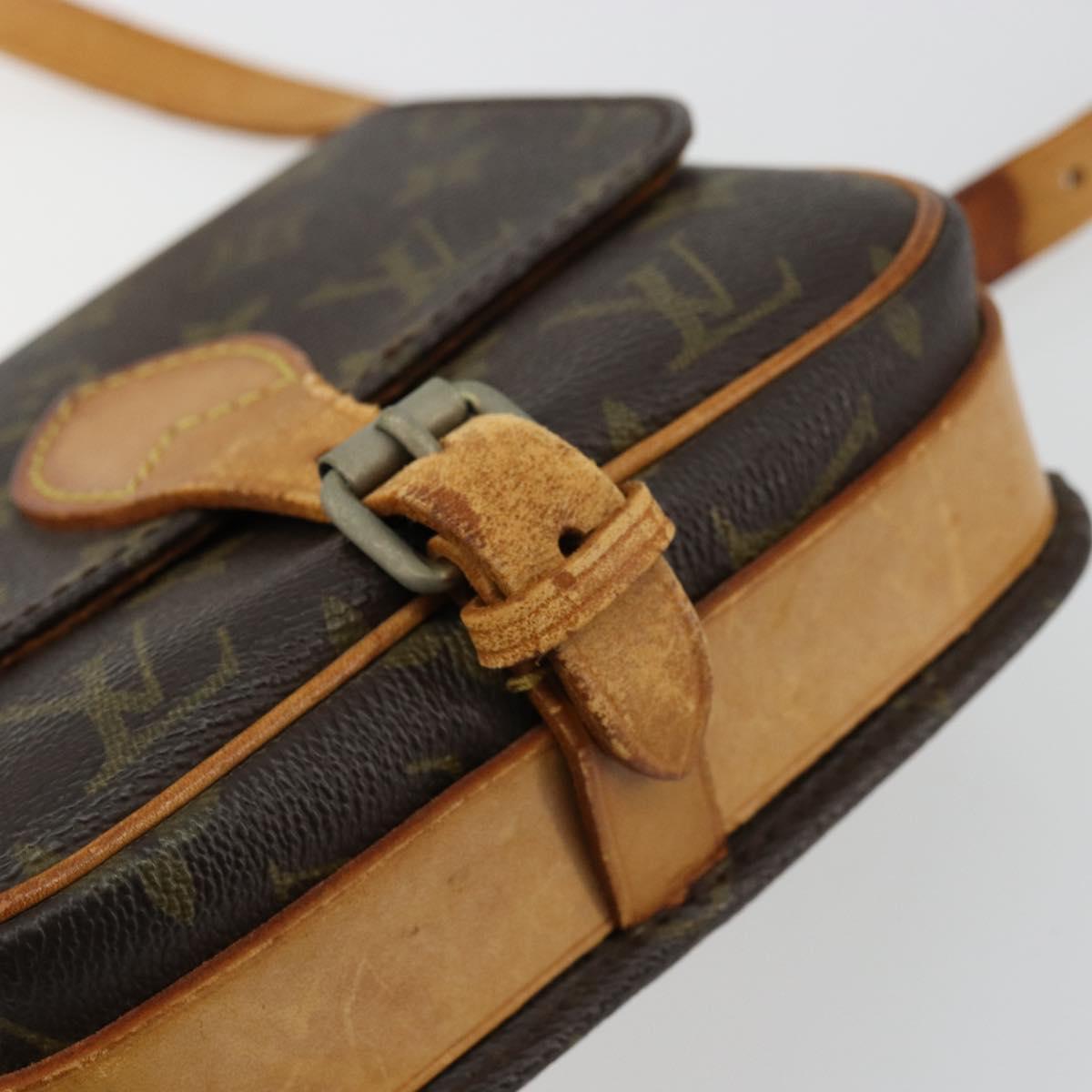 LOUIS VUITTON Monogram Cartouchiere PM Shoulder Bag M51254 LV Auth 176339