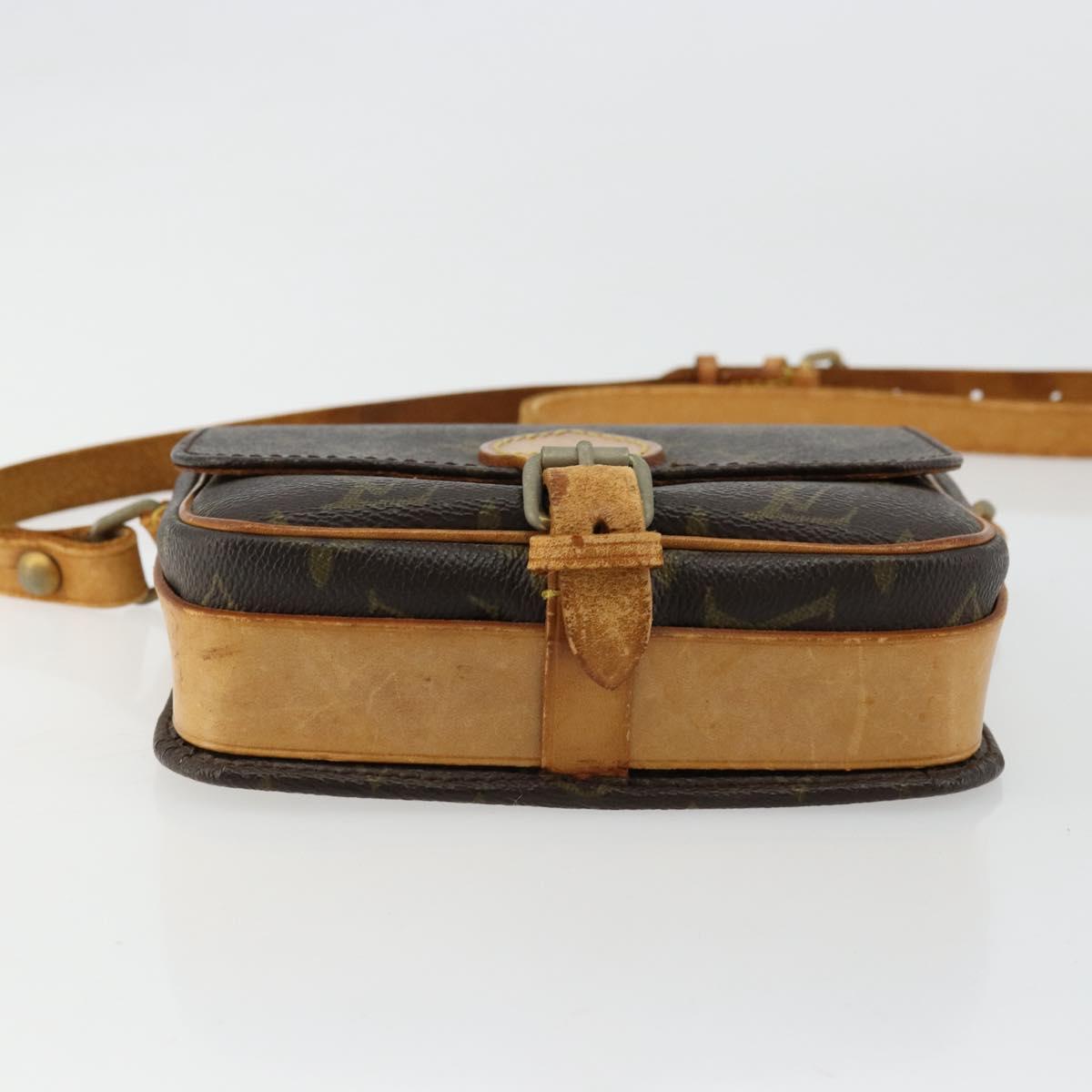 LOUIS VUITTON Monogram Cartouchiere PM Shoulder Bag M51254 LV Auth 176339