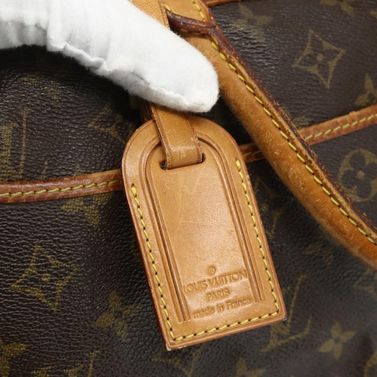 LOUIS VUITTON Monogram Deauville Hand Bag M47270 LV Auth 176342
