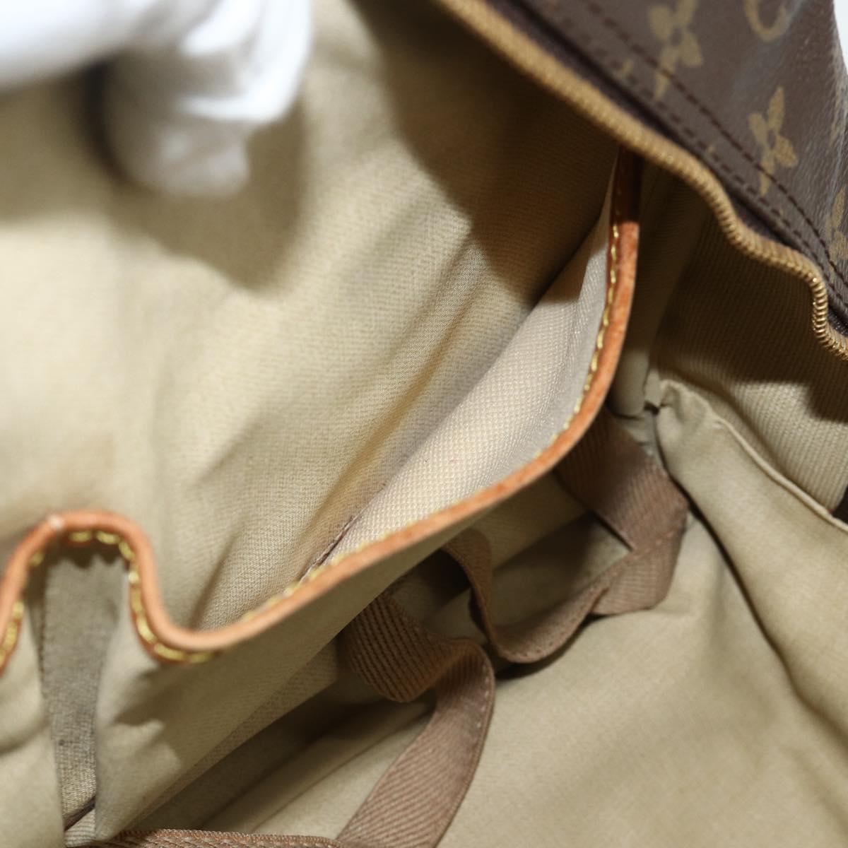 LOUIS VUITTON Monogram Deauville Hand Bag M47270 LV Auth 176342