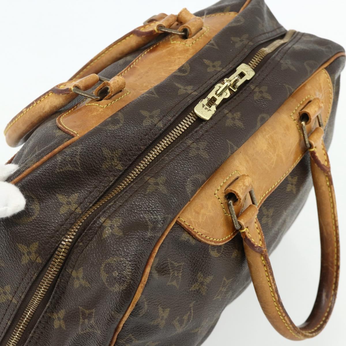 LOUIS VUITTON Monogram Deauville Hand Bag M47270 LV Auth 176342