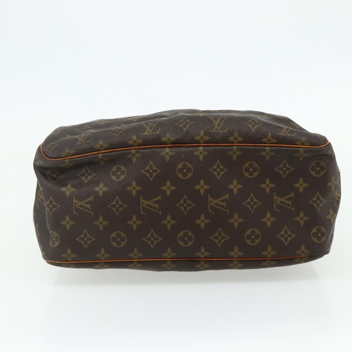 LOUIS VUITTON Monogram Deauville Hand Bag M47270 LV Auth 176342