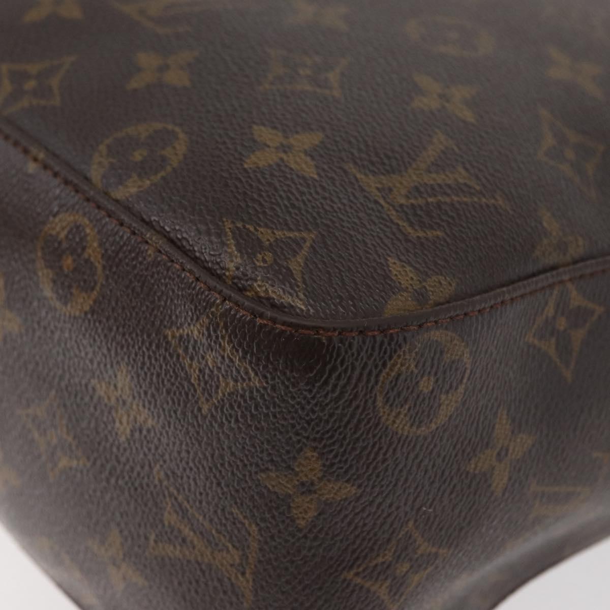 LOUIS VUITTON Monogram Looping GM Shoulder Bag M51145 LV Auth 176355