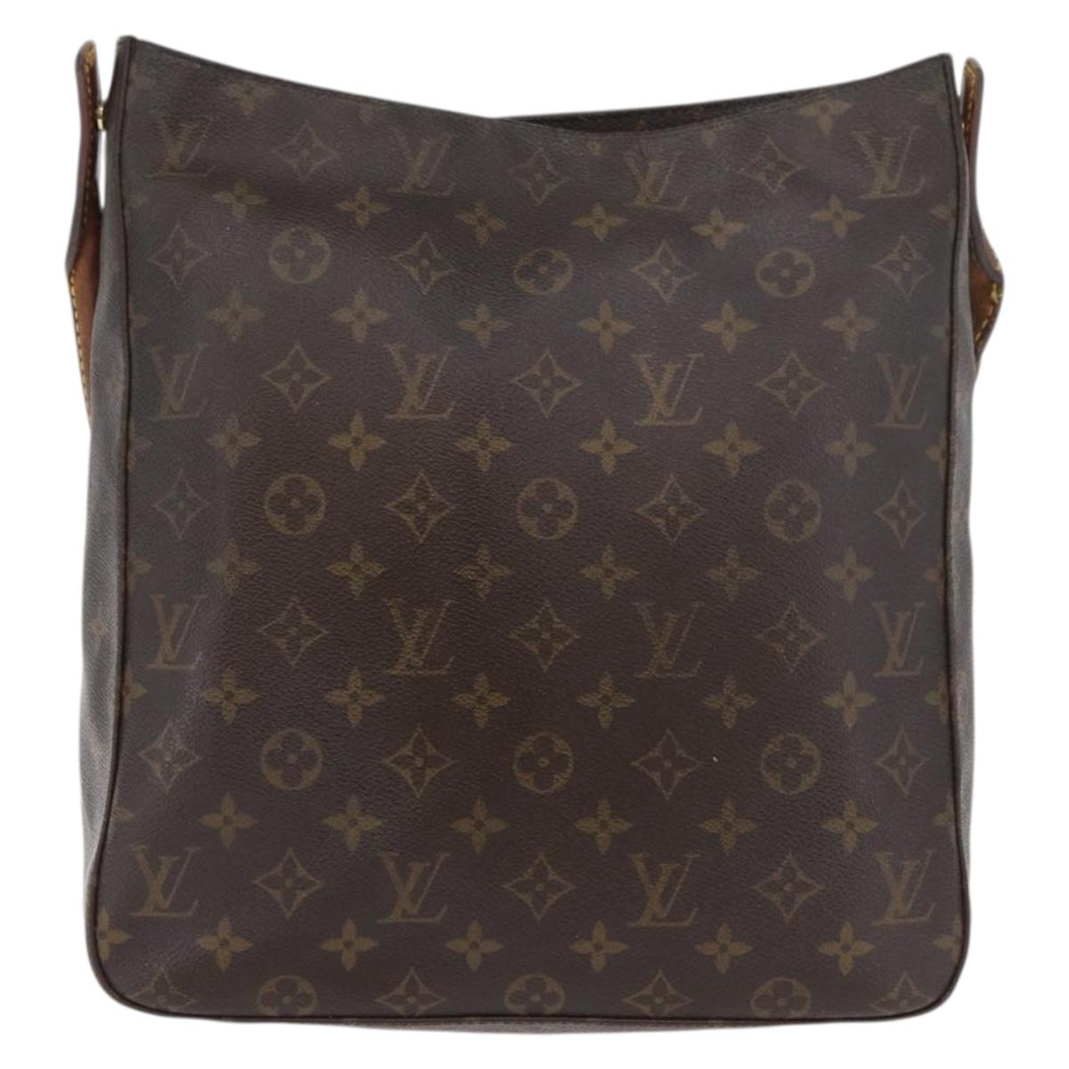 LOUIS VUITTON Monogram Looping GM Shoulder Bag M51145 LV Auth 176355