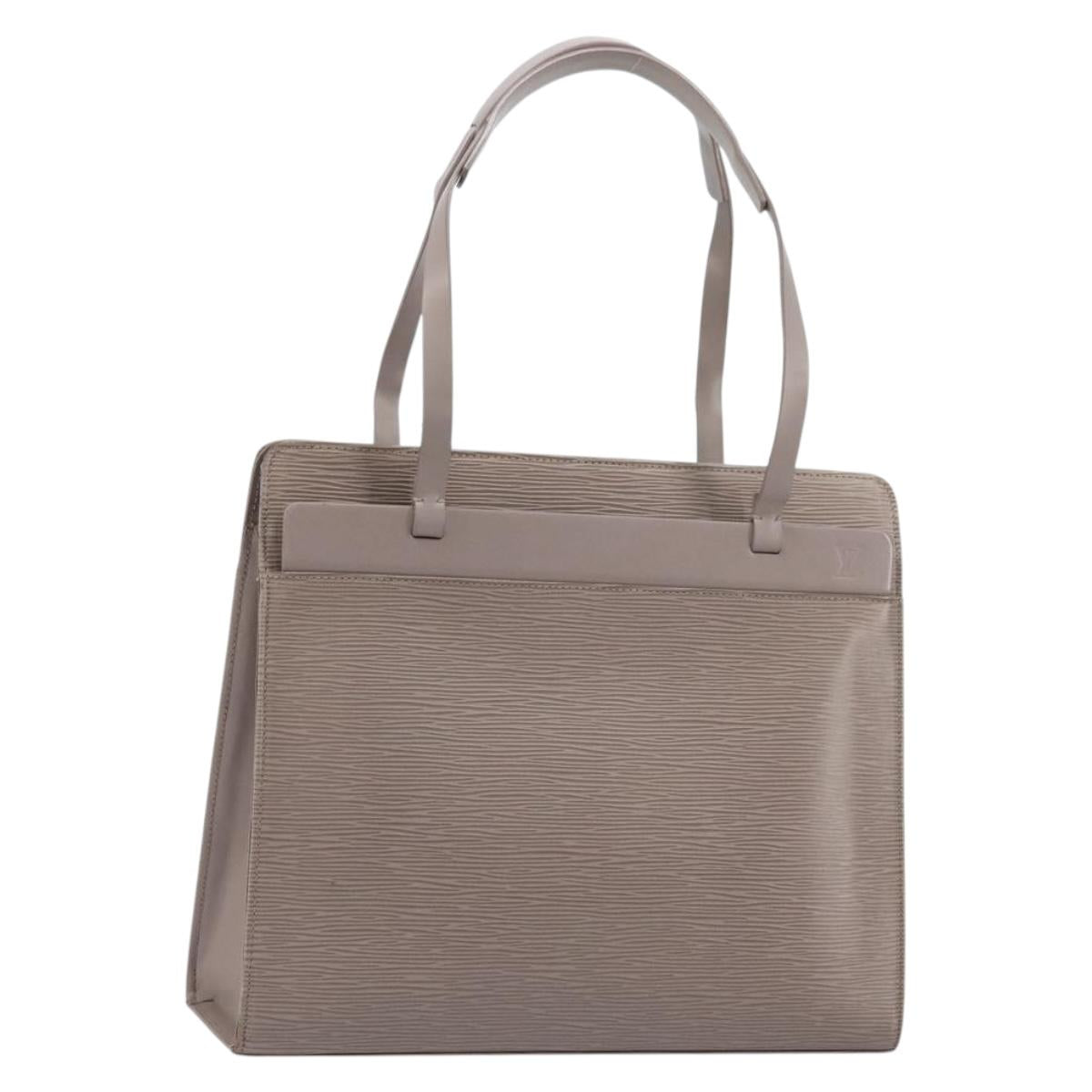 LOUIS VUITTON Epi Croisette GM Tote Bag Lilac M5250B LV Auth 176388