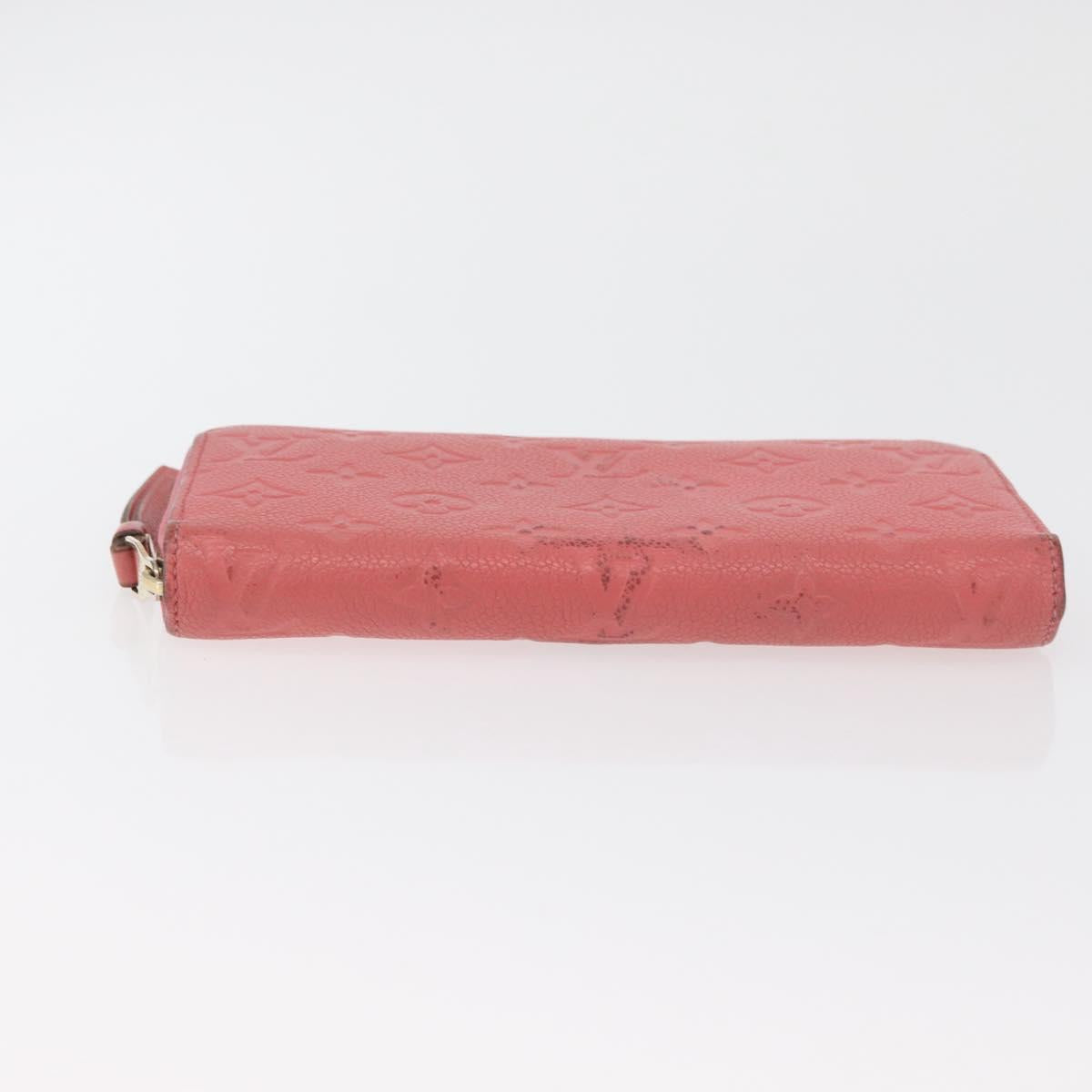 LOUIS VUITTON Empreinte Zippy Wallet Long Wallet Blossom M61788 LV Auth 176417