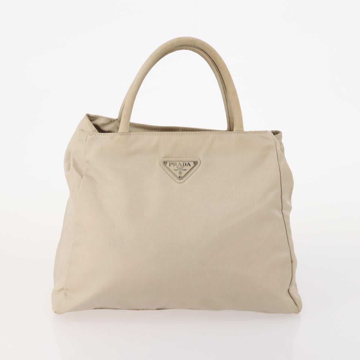 PRADA Sports Line Hand Bag Nylon 3 Set 2way Beige Black Gray Auth 176448