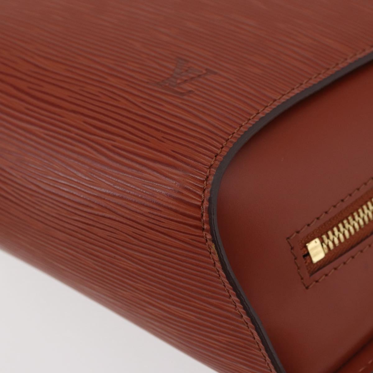 LOUIS VUITTON Epi Mabillon Backpack Brown M52233 LV Auth 176465A