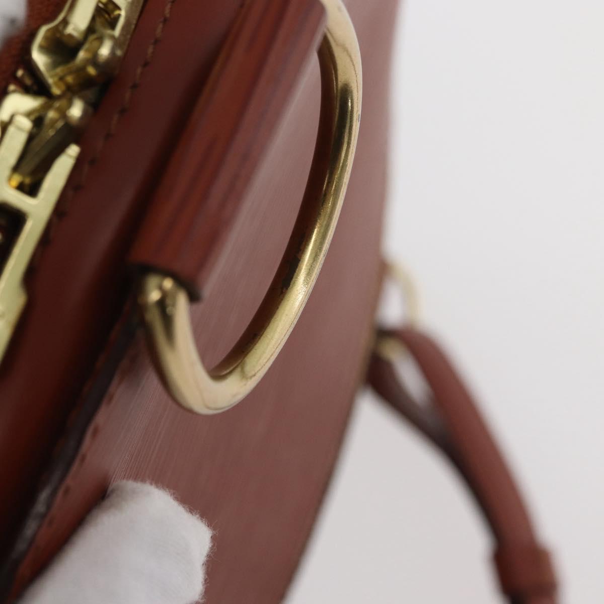 LOUIS VUITTON Epi Mabillon Backpack Brown M52233 LV Auth 176465A