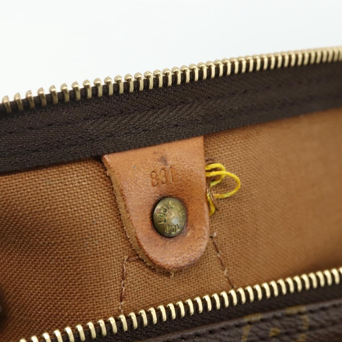LOUIS VUITTON Monogram Speedy 35 Hand Bag M41524 LV Auth 176469A