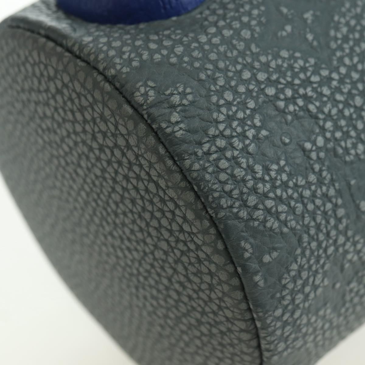 LOUIS VUITTON Monogram Taurillon Climbing Chalk Nano Bag M81572 LV Auth 176509SM