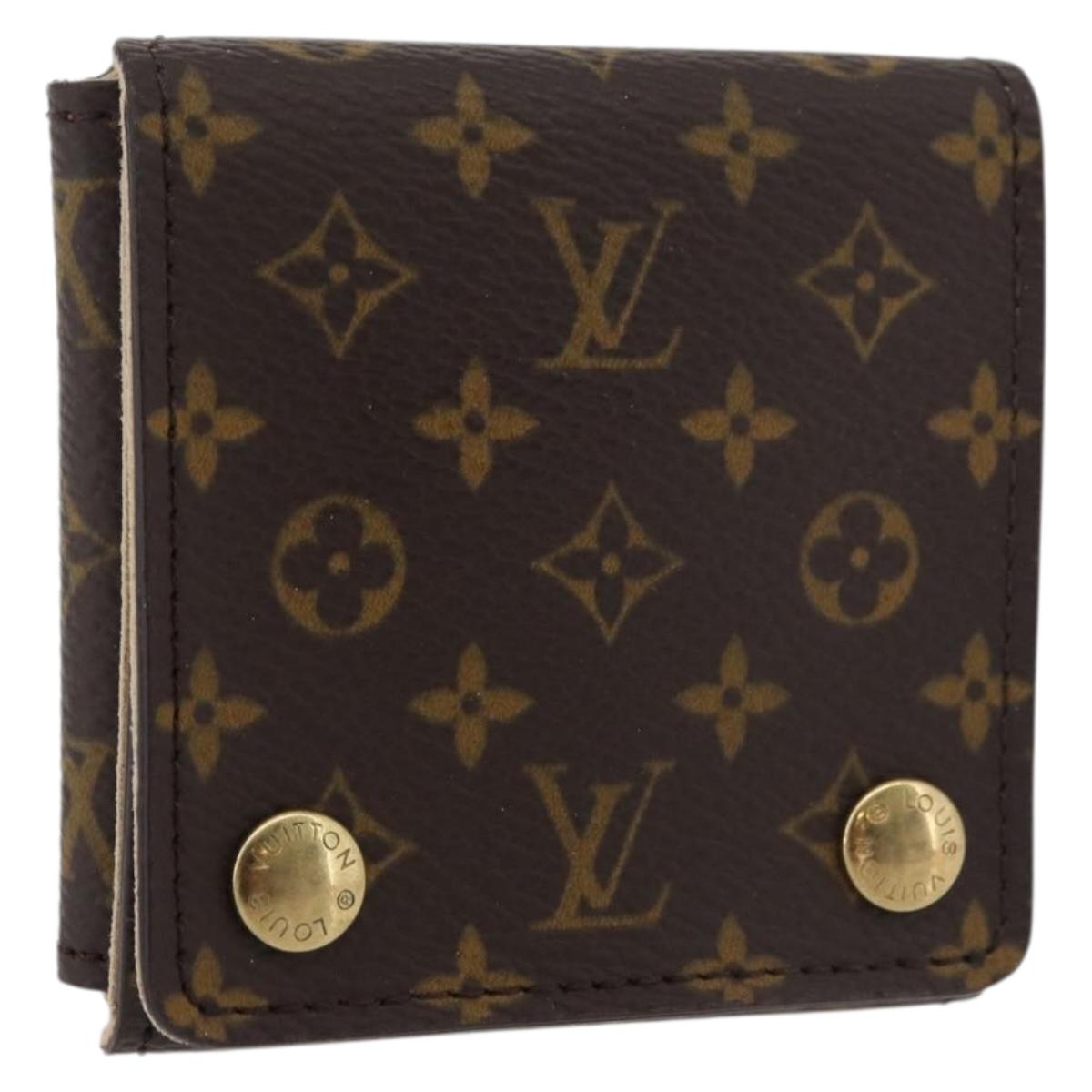 LOUIS VUITTON Monogram Jewelry case Jewelry Box LV Auth 176511