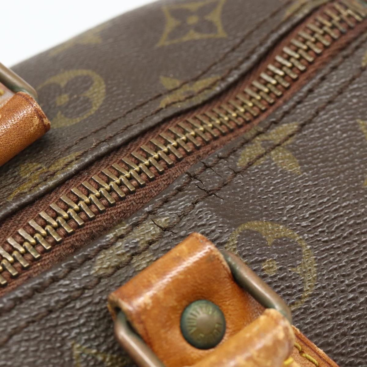 LOUIS VUITTON Monogram Speedy 30 Hand Bag M41526 LV Auth 176720