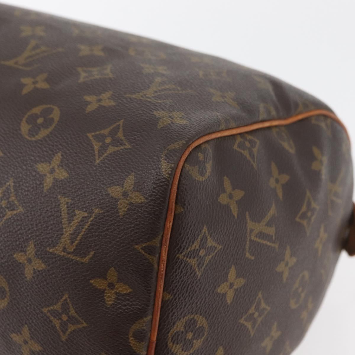 LOUIS VUITTON Monogram Speedy 30 Hand Bag M41526 LV Auth 176721