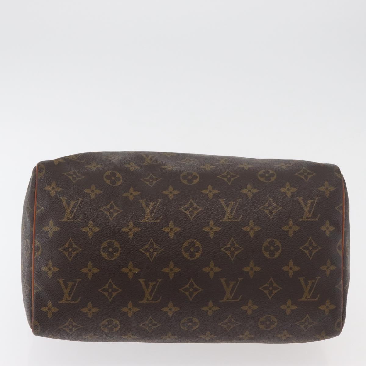 LOUIS VUITTON Monogram Speedy 30 Hand Bag M41526 LV Auth 176721