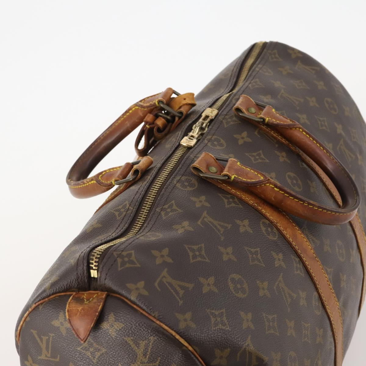 LOUIS VUITTON Monogram Keepall 45 Boston Bag M41428 LV Auth 176723