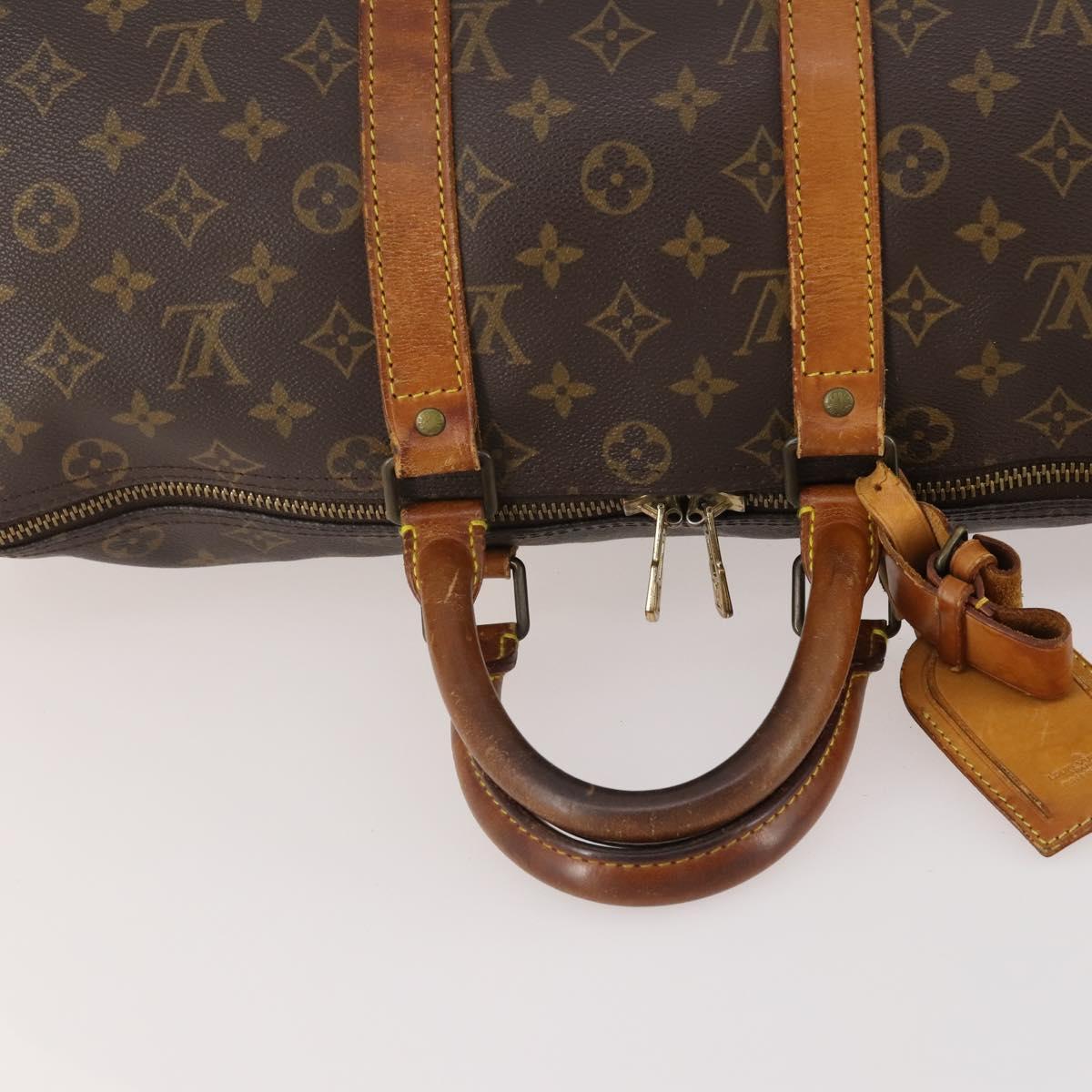 LOUIS VUITTON Monogram Keepall 45 Boston Bag M41428 LV Auth 176723