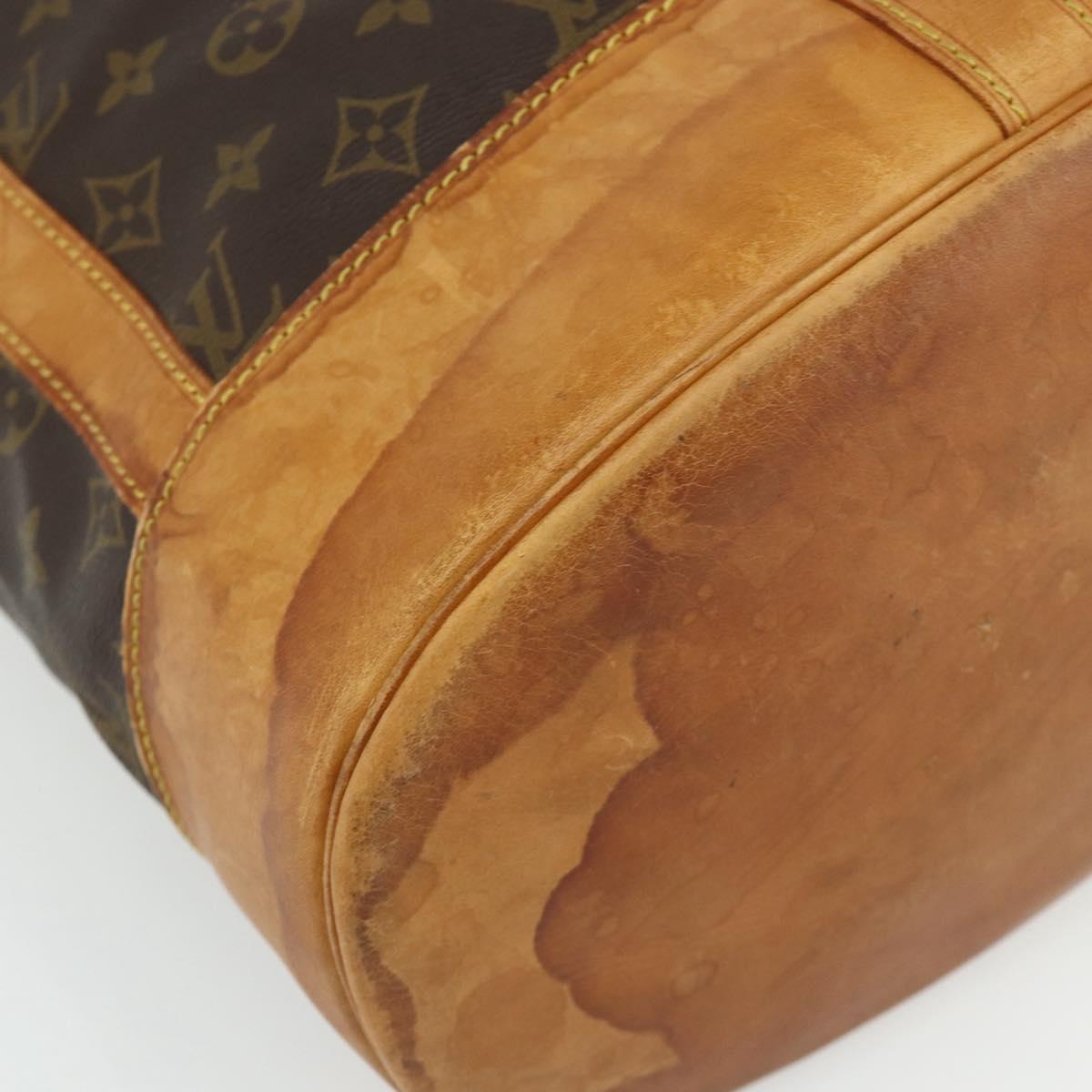 LOUIS VUITTON Monogram Randonnee GM Shoulder Bag M42244 LV Auth 176727