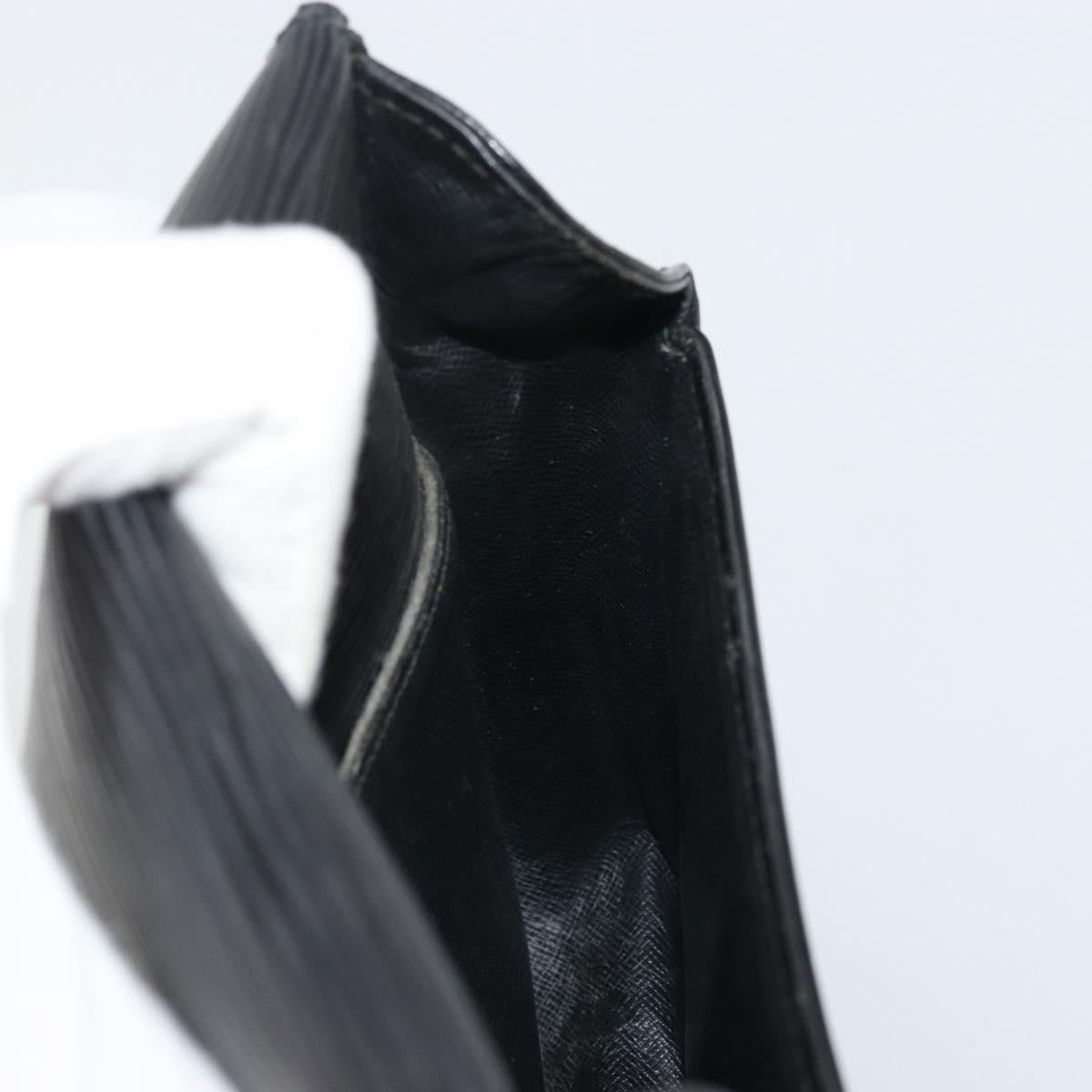 LOUIS VUITTON Epi Saint Cloud PM Shoulder Bag Black M52212 LV Auth 176728