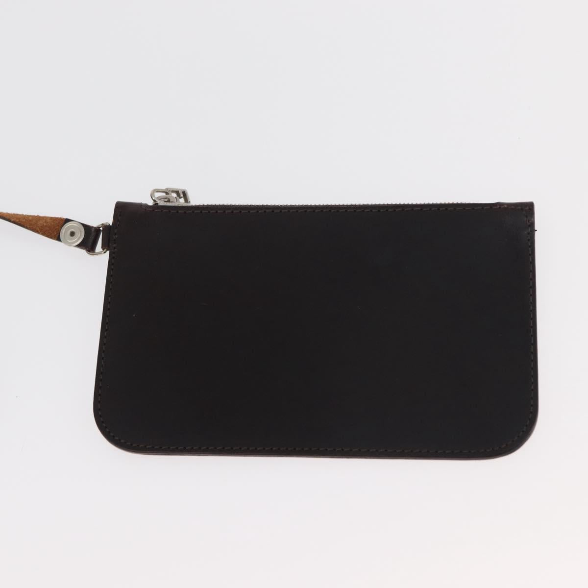 FENDI Tote Bag Wool Blue Auth 176743V